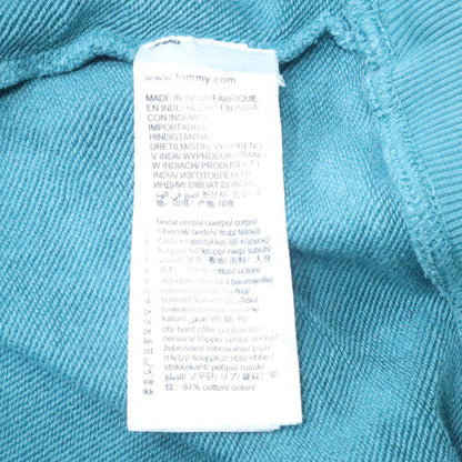 Mens UK Size M Tommy Jeans Blue Pullover Sweatshirt