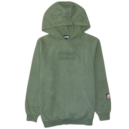 Womens UK Size 10 Ellesse Green Pullover Hoodie