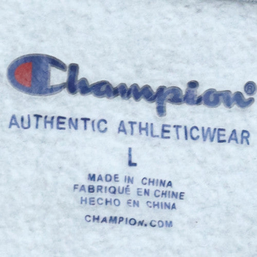 Womens UK Size L Champion Grey Pullover Sweatshirt