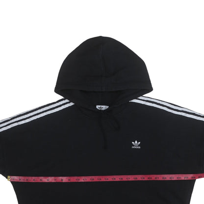 Womens UK Size 12 Adidas Black Pullover Hoodie