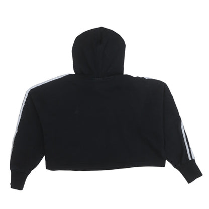 Womens UK Size 12 Adidas Black Pullover Hoodie