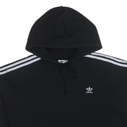 Womens UK Size 12 Adidas Black Pullover Hoodie