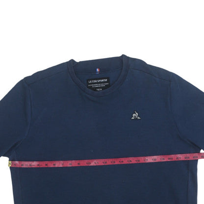 Mens UK Size XL Le Coq Sportif Blue Pullover Sweatshirt