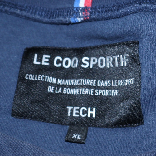 Mens UK Size XL Le Coq Sportif Blue Pullover Sweatshirt