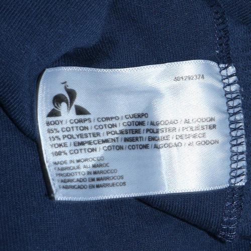 Mens UK Size XL Le Coq Sportif Blue Pullover Sweatshirt