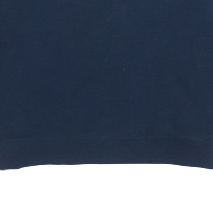 Mens UK Size XL Le Coq Sportif Blue Pullover Sweatshirt