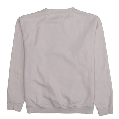 Womens UK Size 10 Ellesse Beige Pullover Sweatshirt