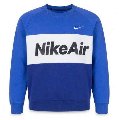Mens UK Size S Nike Blue Pullover Sweatshirt