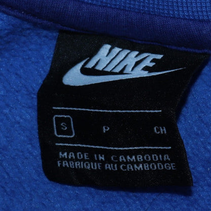Mens UK Size S Nike Blue Pullover Sweatshirt