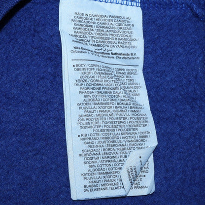 Mens UK Size S Nike Blue Pullover Sweatshirt