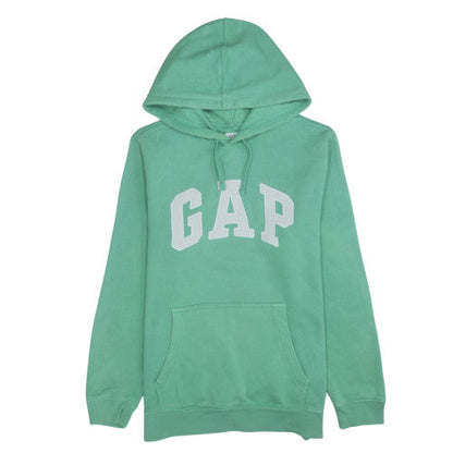 Gap Men's Green Pullover Hoodie Small Regular Fit Fleece