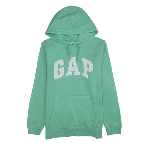 Mens UK Size S GAP Green Pullover Hoodie