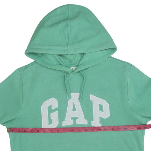 Gap Men's Green Pullover Hoodie Small Regular Fit Fleece