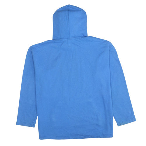 Womens UK Size M Nike Blue Pullover Hoodie