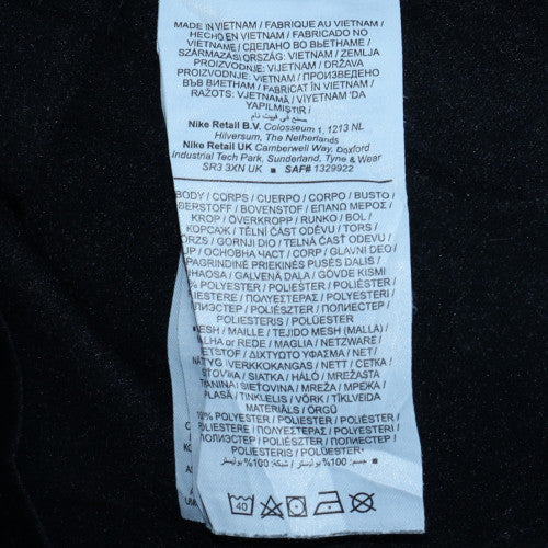 Mens UK Size S Nike Black Pullover Sweatshirt
