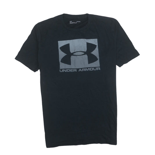 Under Armour Men Black M Short Sleeve Graphic Sports T-Shirt