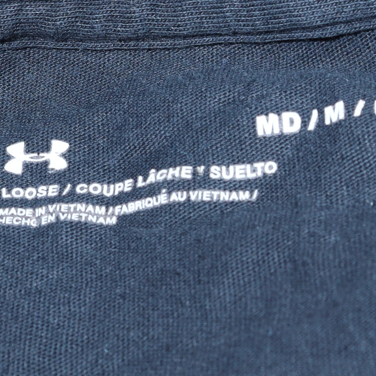 Under Armour Men Black M Short Sleeve Graphic Sports T-Shirt
