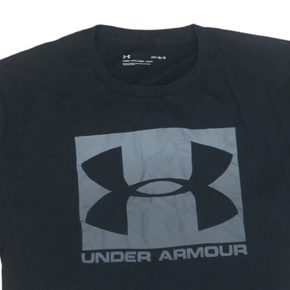 Under Armour Men Black M Short Sleeve Graphic Sports T-Shirt