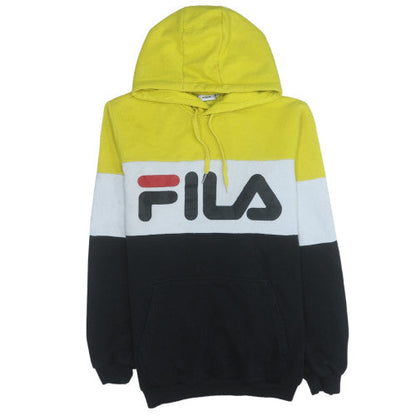 Mens UK Size M FILA Multicoloured Pullover Hoodie