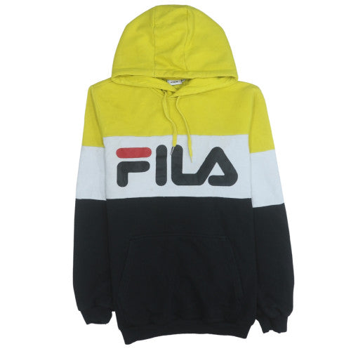 Mens UK Size M FILA Multicoloured Pullover Hoodie