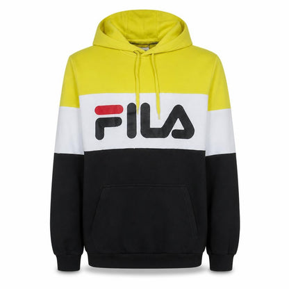 Fila Men's Multicoloured Pullover Hoodie Size M Logo Sportswear