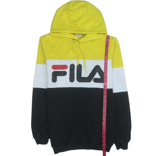 Mens UK Size M FILA Multicoloured Pullover Hoodie