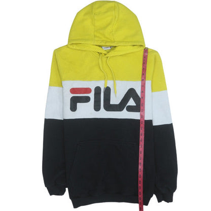 Mens UK Size M FILA Multicoloured Pullover Hoodie