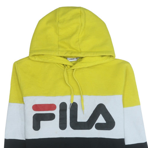 Mens UK Size M FILA Multicoloured Pullover Hoodie