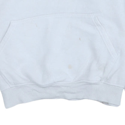Womens UK Size 10 Ellesse White Pullover Hoodie