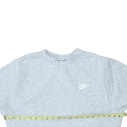 Mens UK Size S Nike Grey Pullover Sweatshirt