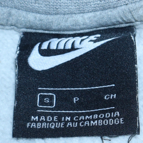 Mens UK Size S Nike Grey Pullover Sweatshirt