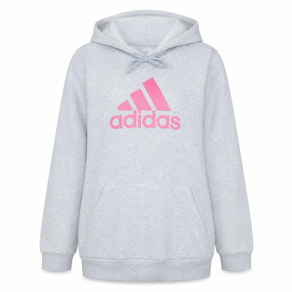 Womens UK Size 12 adidas Grey Pullover Hoodie