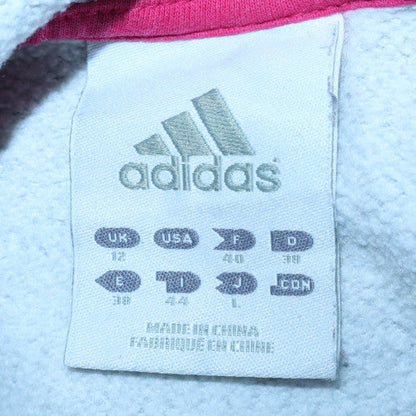 Womens UK Size 12 adidas Grey Pullover Hoodie