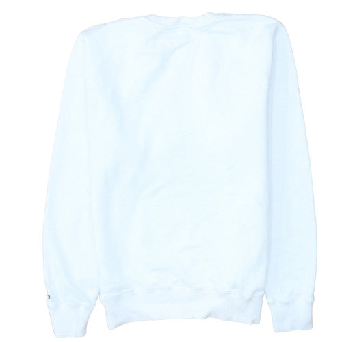 Mens UK Size S Tommy Hilfiger White Pullover Sweatshirt