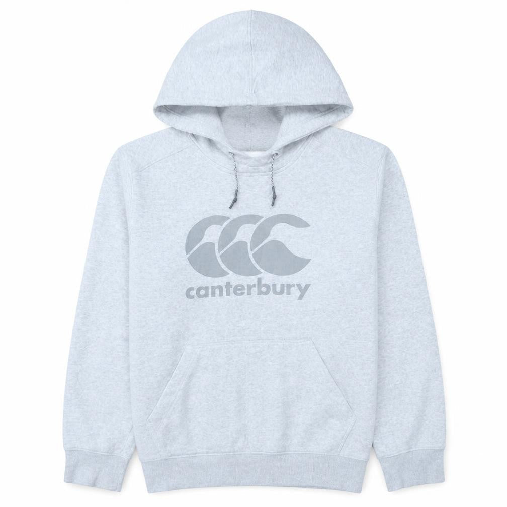 Mens UK Size M Canterbury Grey Pullover Hoodie