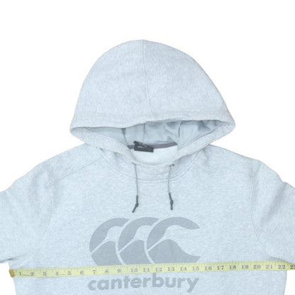 Mens UK Size M Canterbury Grey Pullover Hoodie