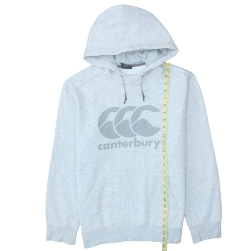 Mens UK Size M Canterbury Grey Pullover Hoodie