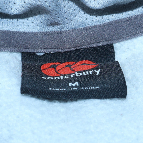 Mens UK Size M Canterbury Grey Pullover Hoodie