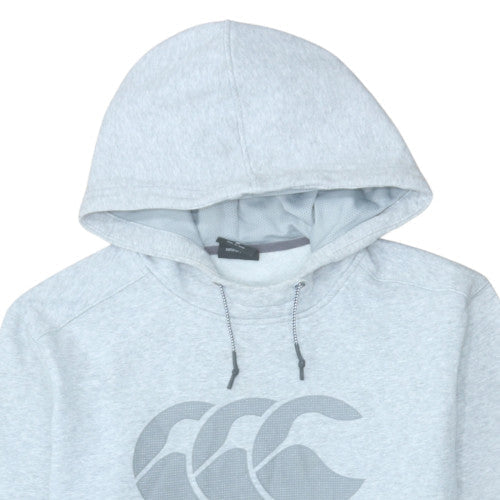 Mens UK Size M Canterbury Grey Pullover Hoodie