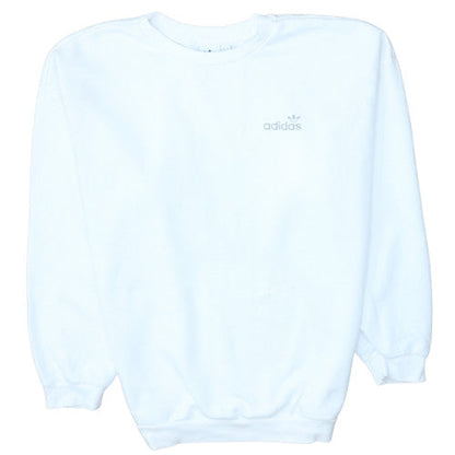 Womens UK Size 10 adidas White Pullover Sweatshirt
