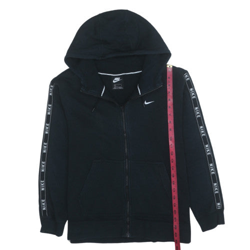 Womens UK Size L Nike Black Full Zip Hoodie