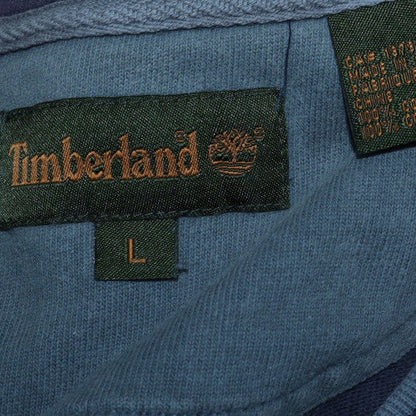 Mens UK Size L Timberland Blue Pullover Sweatshirt