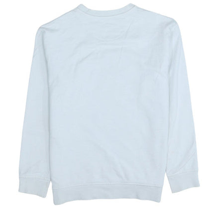 Womens UK Size M Zara White Pullover Sweatshirt