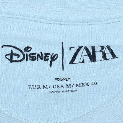 Womens UK Size M Zara White Pullover Sweatshirt