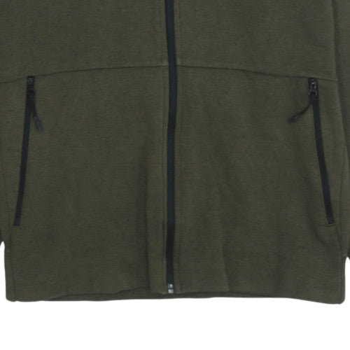 Mens UK Size S adidas Green Full Zip Hoodie