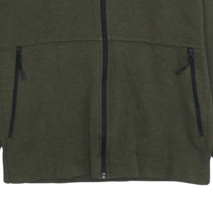 Mens UK Size S adidas Green Full Zip Hoodie