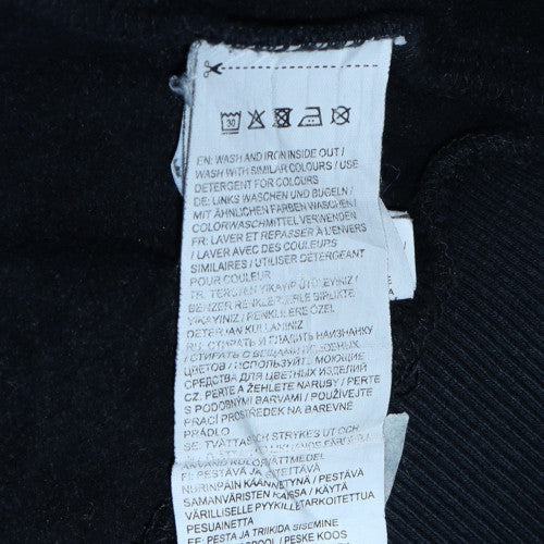 Mens UK Size M PUMA Black Pullover Hoodie