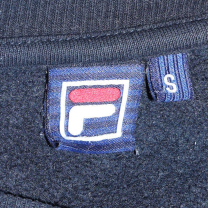 Mens UK Size S FILA Black Pullover Sweatshirt