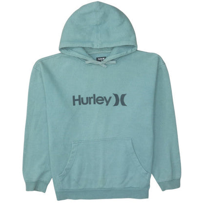 Mens UK Size S Hurley Green Pullover Hoodie