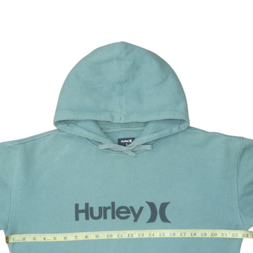Mens UK Size S Hurley Green Pullover Hoodie